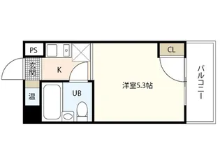 BAUHAUS広島駅前【7階】の間取り