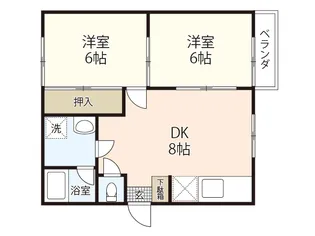 メルバ【2階】の間取り