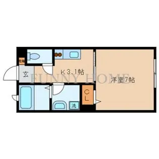 グレースコート【2階】の間取り