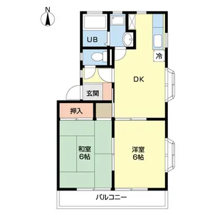 αNEXT前橋第2C【1階】の間取り