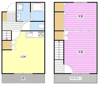 静岡県磐田市福田【一戸建】の間取り