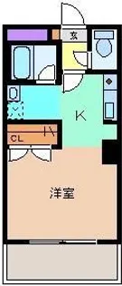 キュウブEX【2階】の間取り