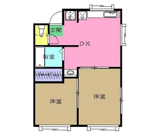 メゾンアピア【2階】の間取り