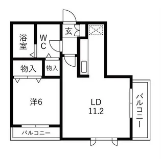 東京都杉並区堀ノ内3【マンション】の間取り