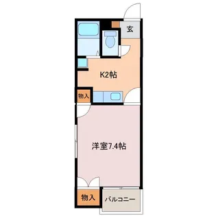 公郷エスポア【2階】の間取り