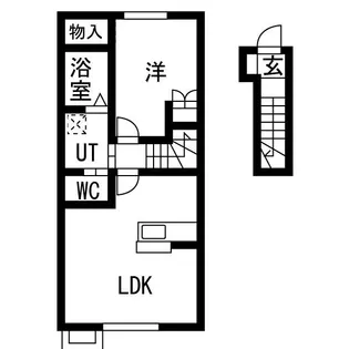 TエステートIII【2階】の間取り