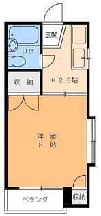 メゾン千舟【4階】の間取り