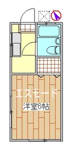 パステル童夢【1階】の間取り