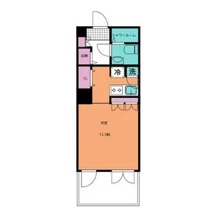 ELM-KIKUNA【3階】の間取り