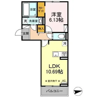 アプトン【2階】の間取り