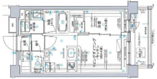 サクラコンフォルテ新綱島【2階】の間取り