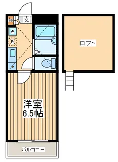 パレットワン百合ヶ丘【1階】の間取り