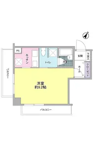 ドマーニ鷹匠【4階】の間取り