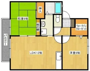 ファミーユシャトー【2階】の間取り