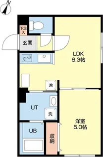 シェラトン札幌菊水【4階】の間取り