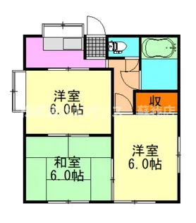 YBハイツ大森台【1階】の間取り