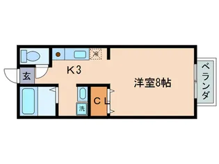 スカイブルグ【2階】の間取り