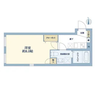 SYNEX SHIN-NAKANO【1階】の間取り