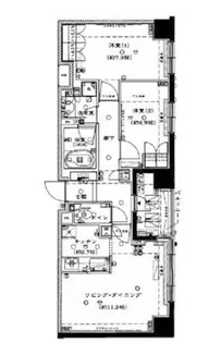 グランスイート代々木【6階】の間取り