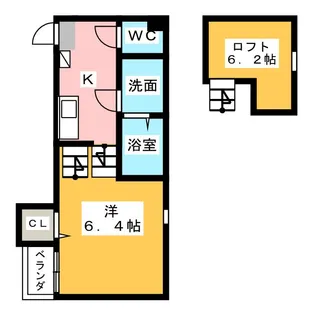 プレミアムハウスケイ【1階】の間取り