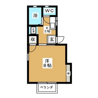 アーバンコヤマ3【1階】の間取り