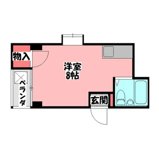 協和グリーンマンション【2階】の間取り