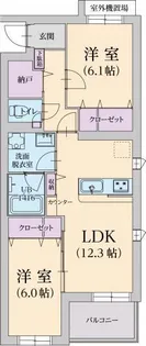 アルフィーネ【2階】の間取り