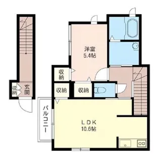 アークハイツ第5【2階】の間取り