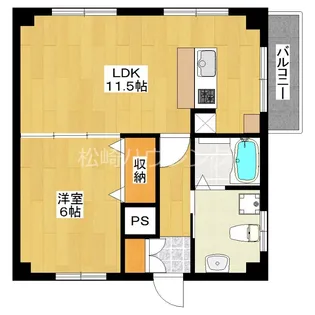 高橋ビル【3階】の間取り