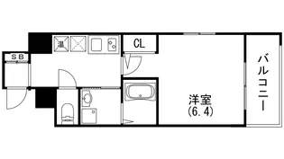 ロイスグラン神戸下沢通【7階】の間取り