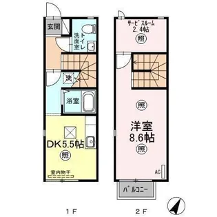 プレジオIの間取り