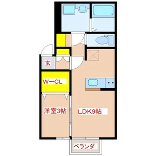 PrendreIII【1階】の間取り