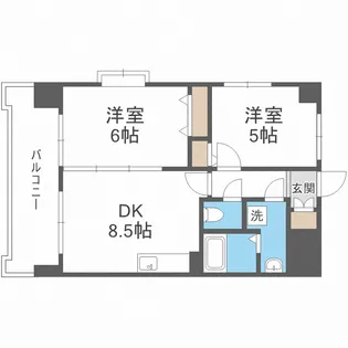 レジデンス20【3階】の間取り