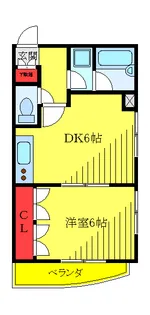 グレース・エステート【2階】の間取り