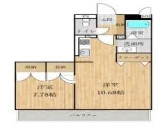 ラウンド ヒル【2階】の間取り