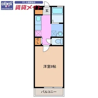 grace【2階】の間取り