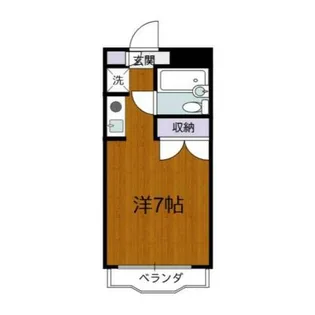 ホープ調布【1階】の間取り