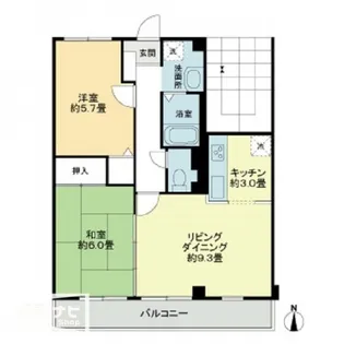 メゾン・ラフィネ【2階】の間取り