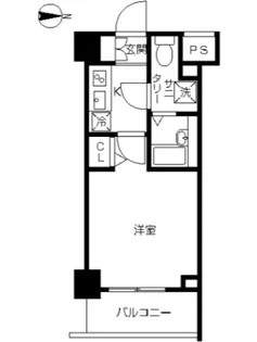 スカイコート川崎西口【6階】の間取り