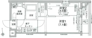 アイルグランデ中野ノース【3階】の間取り