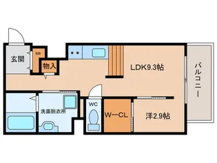 フラット久保弐番館【6階】の間取り