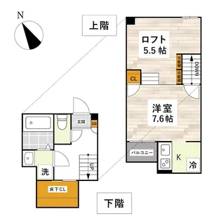 ADC松江BASE【2階】の間取り