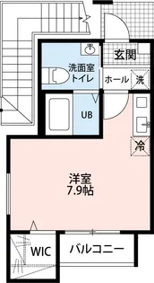 (仮称)ラクセス西横浜【1階】の間取り