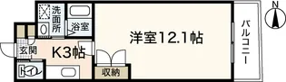 ヴァンサンク堺町【7階】の間取り