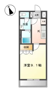 フォレストヒルズ【1階】の間取り