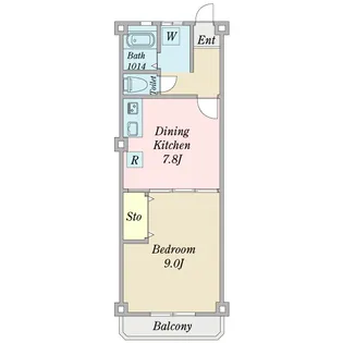 グレーヌメゾン【3階】の間取り