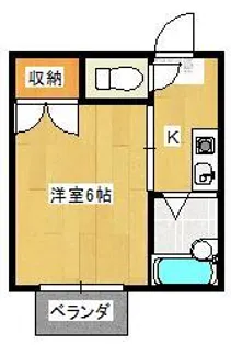 アストン【3階】の間取り