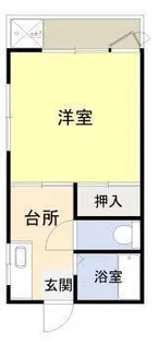 ビスタリー原池田【1階】の間取り