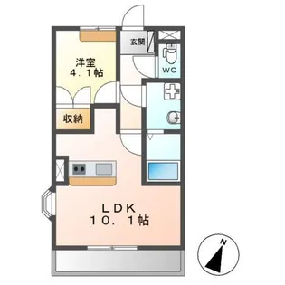 グレイス・コート【2階】の間取り