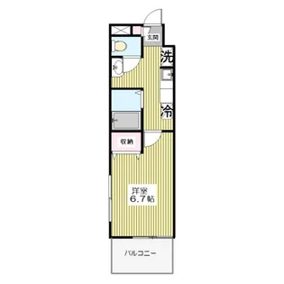 シルバーハイツ【1階】の間取り